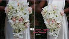 Make Wedding Flowers by Diy Garden Cascading Bridal Wedding Bouquet Diy Wedding Make Wedding Flowers