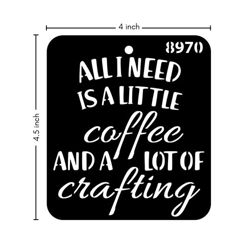 Stencil 8970 – Anu art and craft supplies