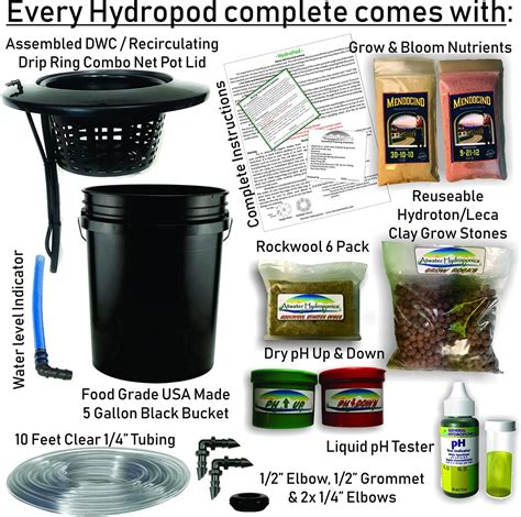 The Atwater HydroPod - Standard A/C Powered DWC Deep India | Ubuy