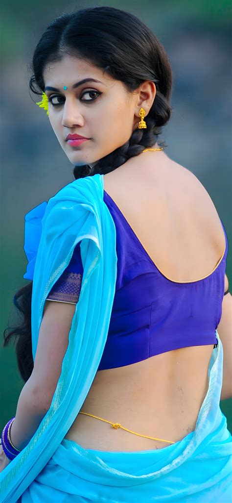 Taapsee Pannu in Half Saree