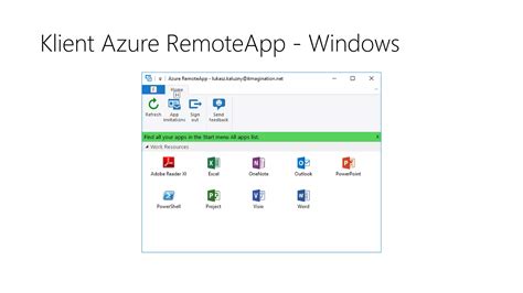 Image result for Azure RemoteApp Interface