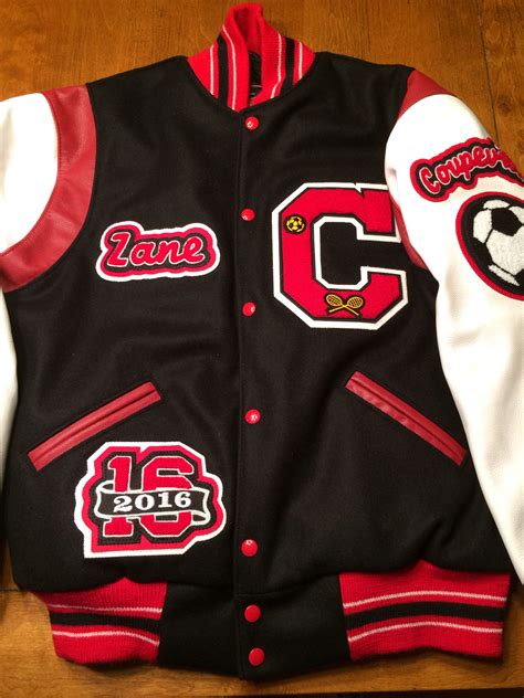 Letterman jacket for Coupeville athlete. | Letterman jacket ideas ...