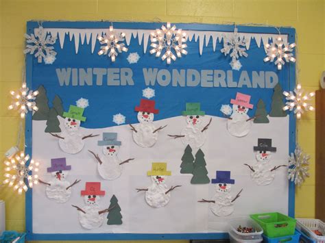 Winter Wonderland Bulletin Board