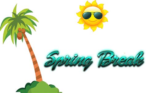 Spring Break Clip Art