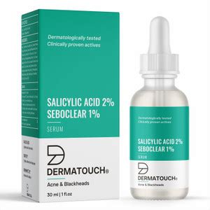 Dermatouch Salicylic Acid 2% Sebustop 2% Face Serum | For Acne ...