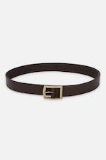 Buy Men Brown Solid Belt Online - 39623469 | Van Heusen