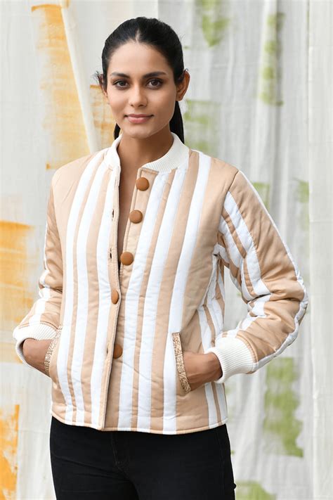 Saira-Button Down Jacket – October Jaipur