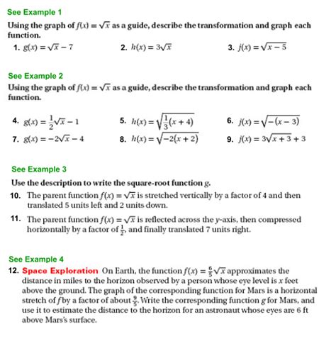 Image result for Transformation of Square Root Function