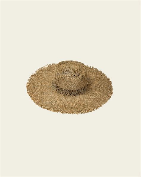 Fringed Seagrass Hat - Online Beach Store - Beach Hats Shop – The Beach ...