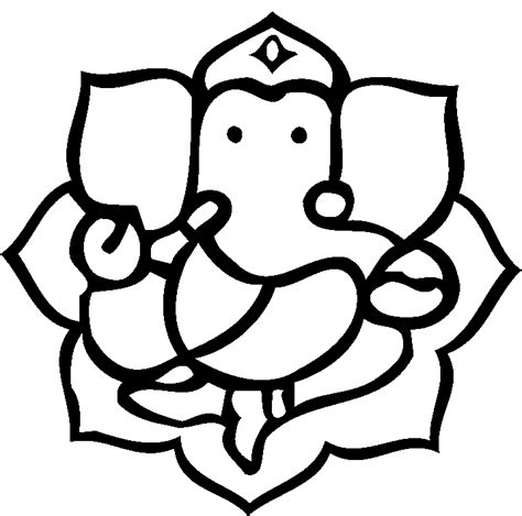 VINAYAGAR SYMBOLS CLIPART
