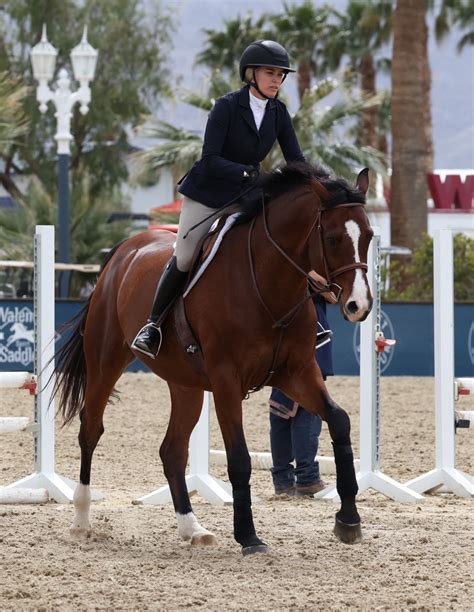 TEDDI MELENCAMP Competes at Desert Horse Park Exhibit in Thermal ...