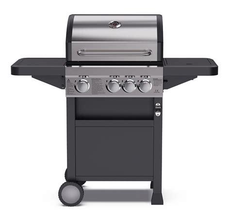 Outdoor Small Gas BBQ Grill with Griddle and Propane Burners - Gas ...