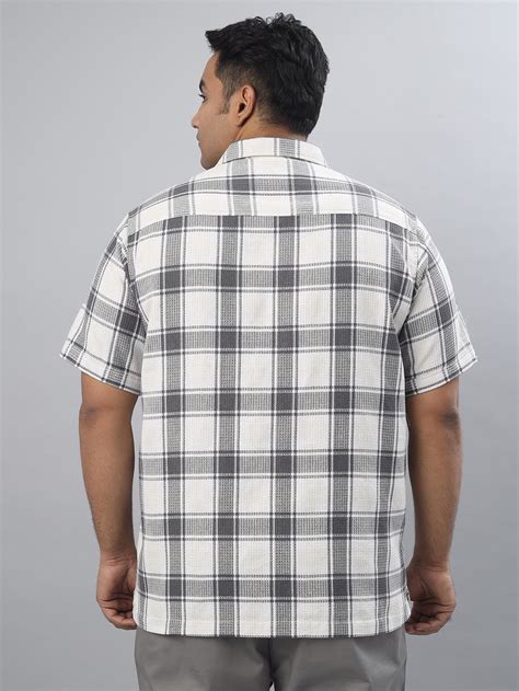 Men Open Collar Regular Fit Half sleeve Shirt Shirt (NC-Plus-529 ...