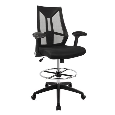 Buy Drafting Chair, Ergonomic High Back Tall Office Chair, Standing ...