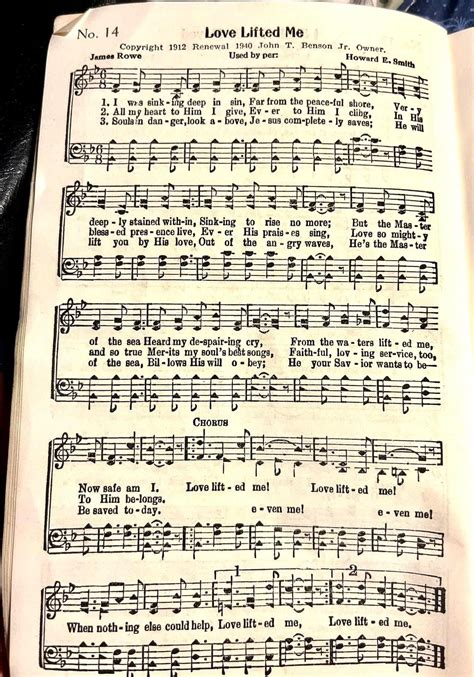 Love Lifted Me | Christian Song Lyrics