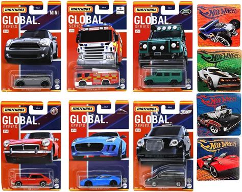 Buy Set of 6 Matchbox Global Series Theme Car Set Scania Fire Truck ...