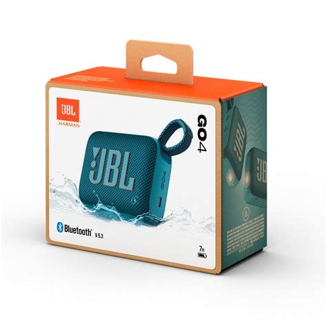 Buy Online JBL Go 4 | Ultra-Portable Bluetooth Speaker - Blue in Qatar ...