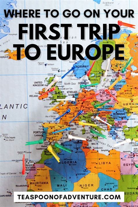 Europe Trip Planning Map 的图像结果