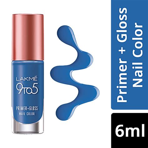 Buy Lakme 9 To 5 Primer + Gloss Nail Colour Online at Best Price of Rs ...