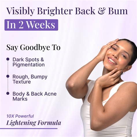 Back and Bum lightening Cream - 100gm – Sanfe