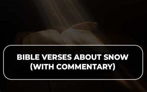 Image result for Snow Scene with Scripture