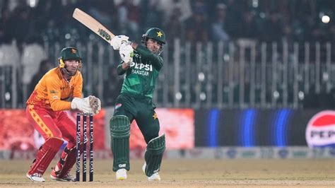Pakistan (PAK) vs Zimbabwe (ZIM), T20I tri-series, Match 4 ...