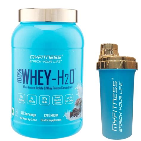 MYFITNESS ® 100% WHEY-H2O + Free Shaker Bottle
