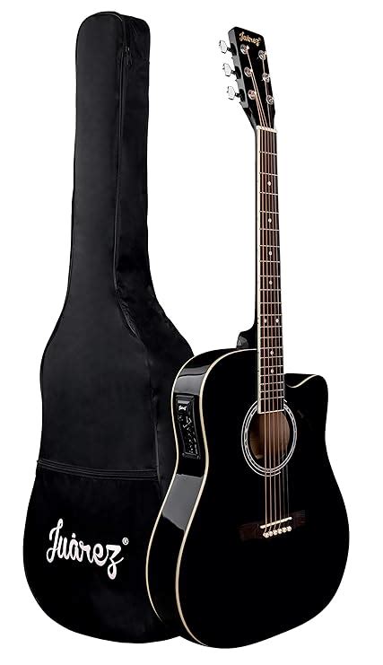Juarez Arpéggio JRA41SP-TLQ-BK 104.14 cm (41 Inch) Semi-Acoustic Guitar ...