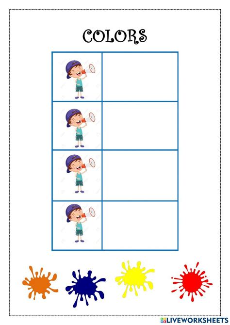 Image result for Color Exercise