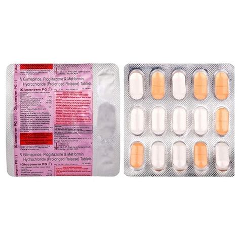 Gluconorm PG 2 - Strip of 15 Tablets : Amazon.in: Health & Personal Care