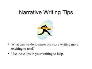 Image result for Narrative Format Example