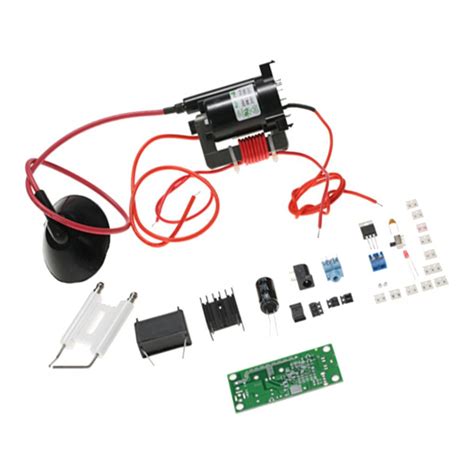 20KV ZVS Tesla Coil Booster Driver Board DIY Kit High Voltage Generato ...