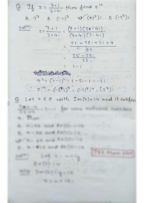 Image result for Complex Numbers Short Notes