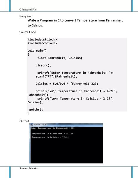 C Programming | DOCX