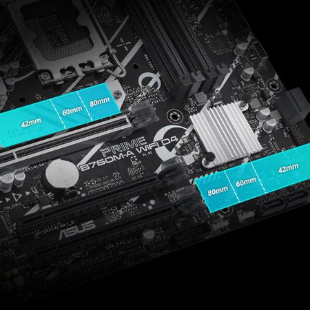 ASUS PRIME B760M-A WIFI D4 Intel B760 M-ATX Motherboard - tpstech.in