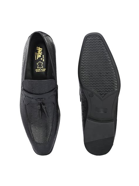 Hitz Men's Black Leather Derby Formal Shoes – Hitz Shoes Online