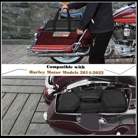 Buy HODRANT Saddlebag Liners Bag, Travel Motorcycle Saddlebag Organizer ...