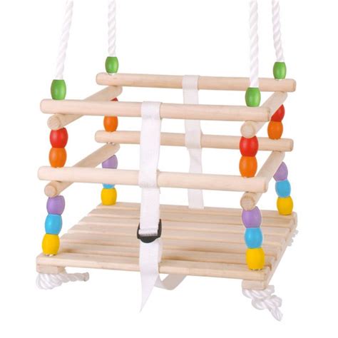 Huske for de minste tre - Bigjigs Baby huske innendørs/ Shop