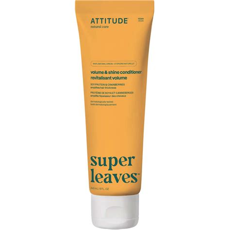 ATTITUDE Super Leaves Conditioner - Volume & Shine with White Tea ...