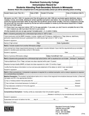 Fillable Online Students: Return this completed form to the post ...