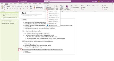 Image result for Integrate OneNote Tasks