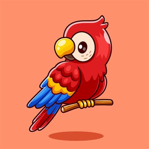Parrot cartoon Images - Free Download on Freepik