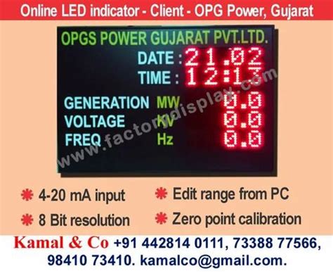 LED Digital Display Boards - Digital Rpm Indicator Manufacturer from ...