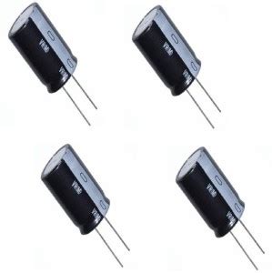 Technical hut 4 Pieces 150uF 450V Electrolytic Capacitor Electronic ...