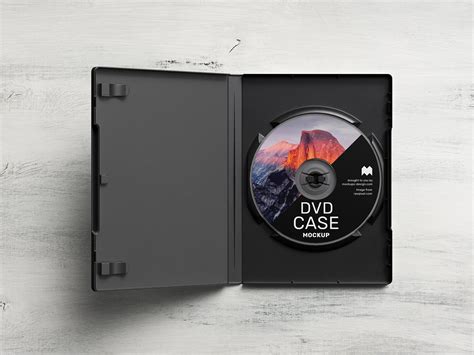 Free DVD Box Disc Case Mockup PSD Set - Good Mockups