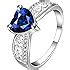 Buy Caratcube Sapphire Blue Austrian Crystal Heart Of The Ocean Titanic ...