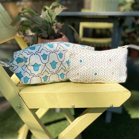 Ziba/Noor multicolour travel pouches – Inka