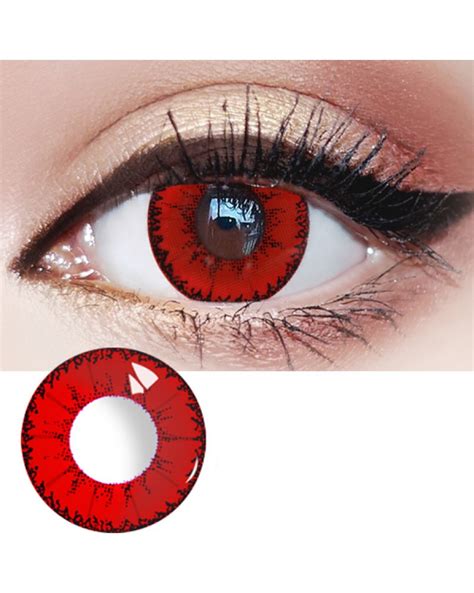 Image result for Red Color Contact Lenses