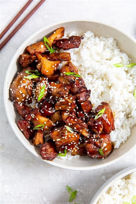 Air Fryer Trader Joe's BBQ Teriyaki Chicken