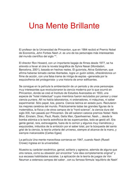 Calaméo - Una Mente Brillante
